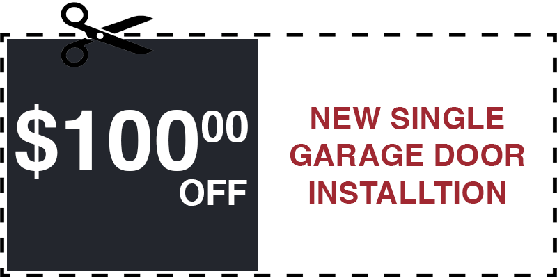 100 off garage door repair Port Washington