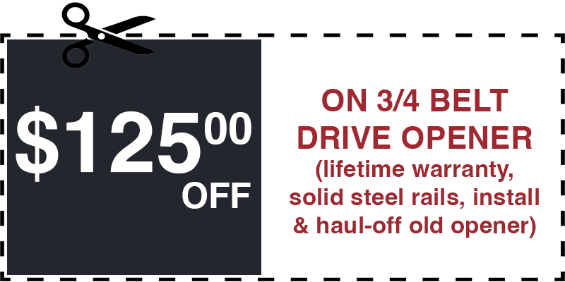 125 off garage door opener Port Washington