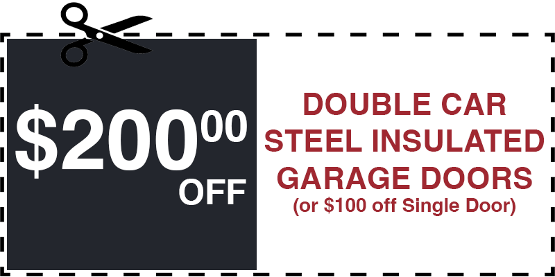 200 off garage door repair Port Washington