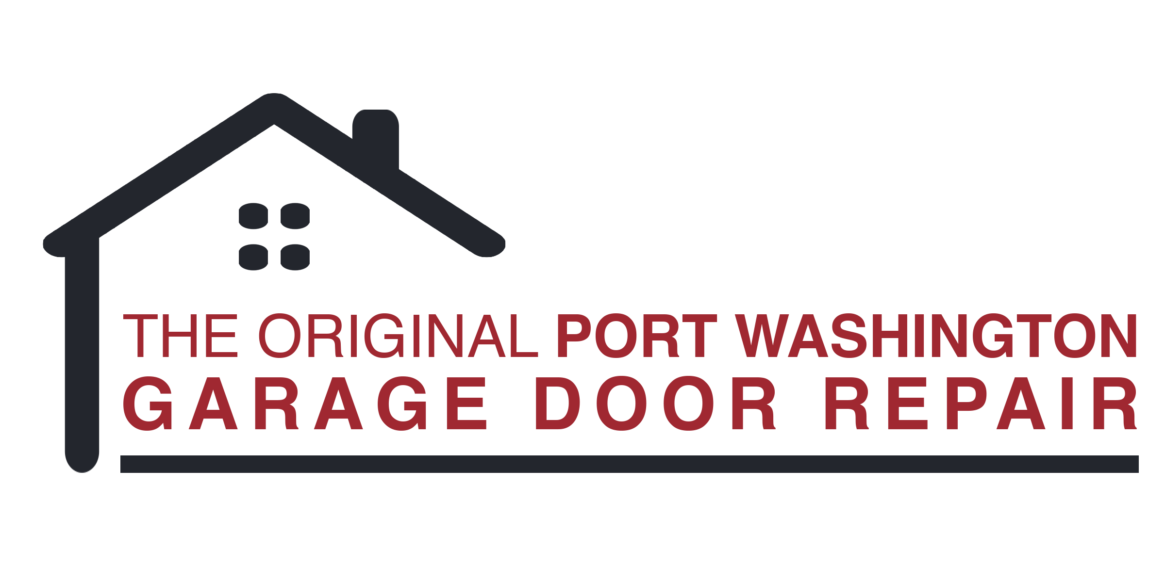 the original garage door repair Port Washington logo